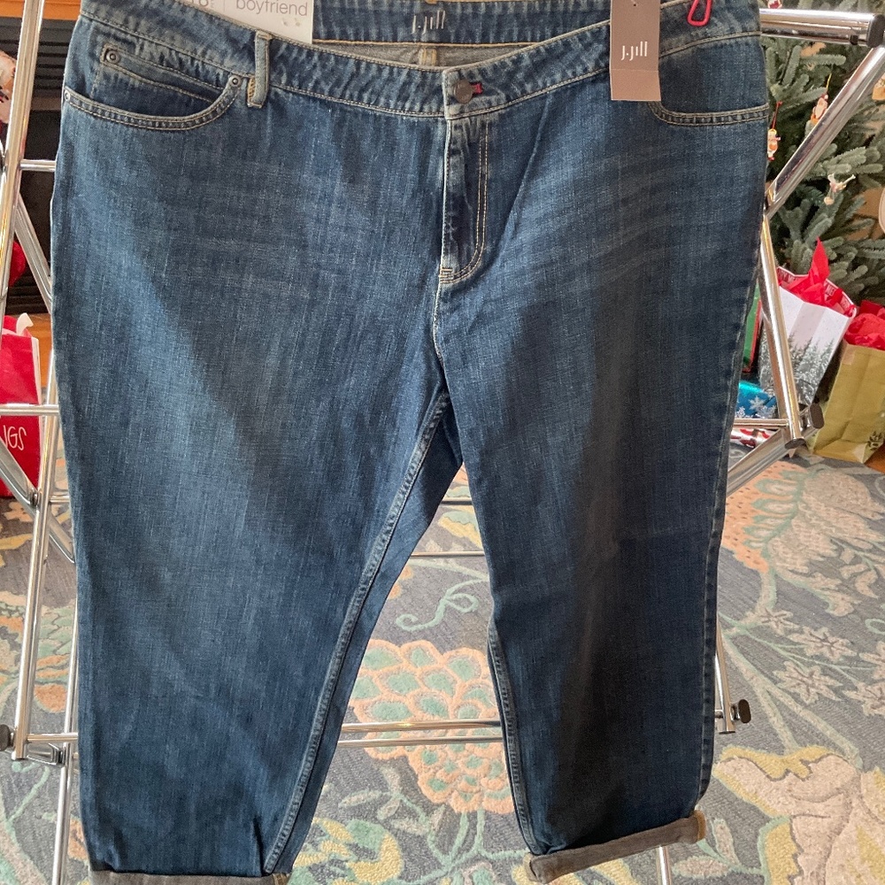 J Jill boyfriend jeans